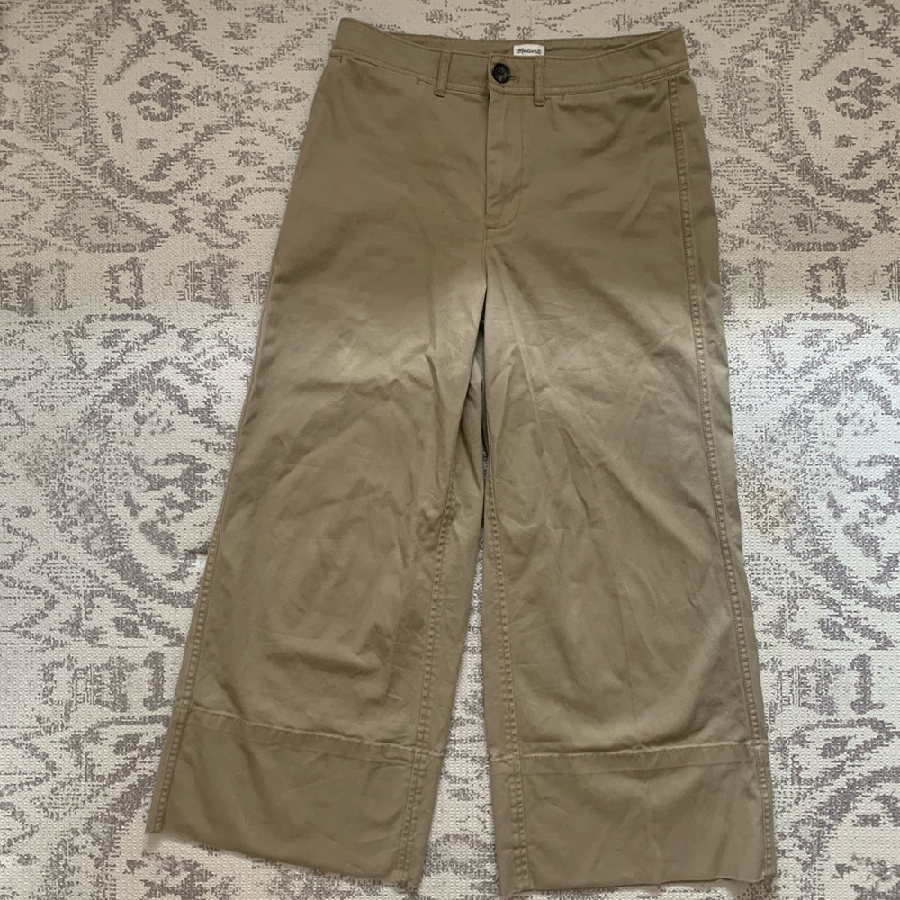 Madwell Langford Wide leg cropped pants